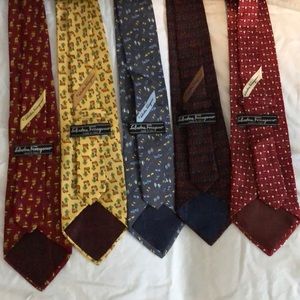 5 Salvatore Ferragamo Ties